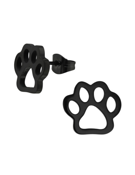 Aros de acero Paw Print