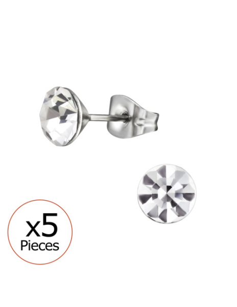 Aros de acero High Polish...