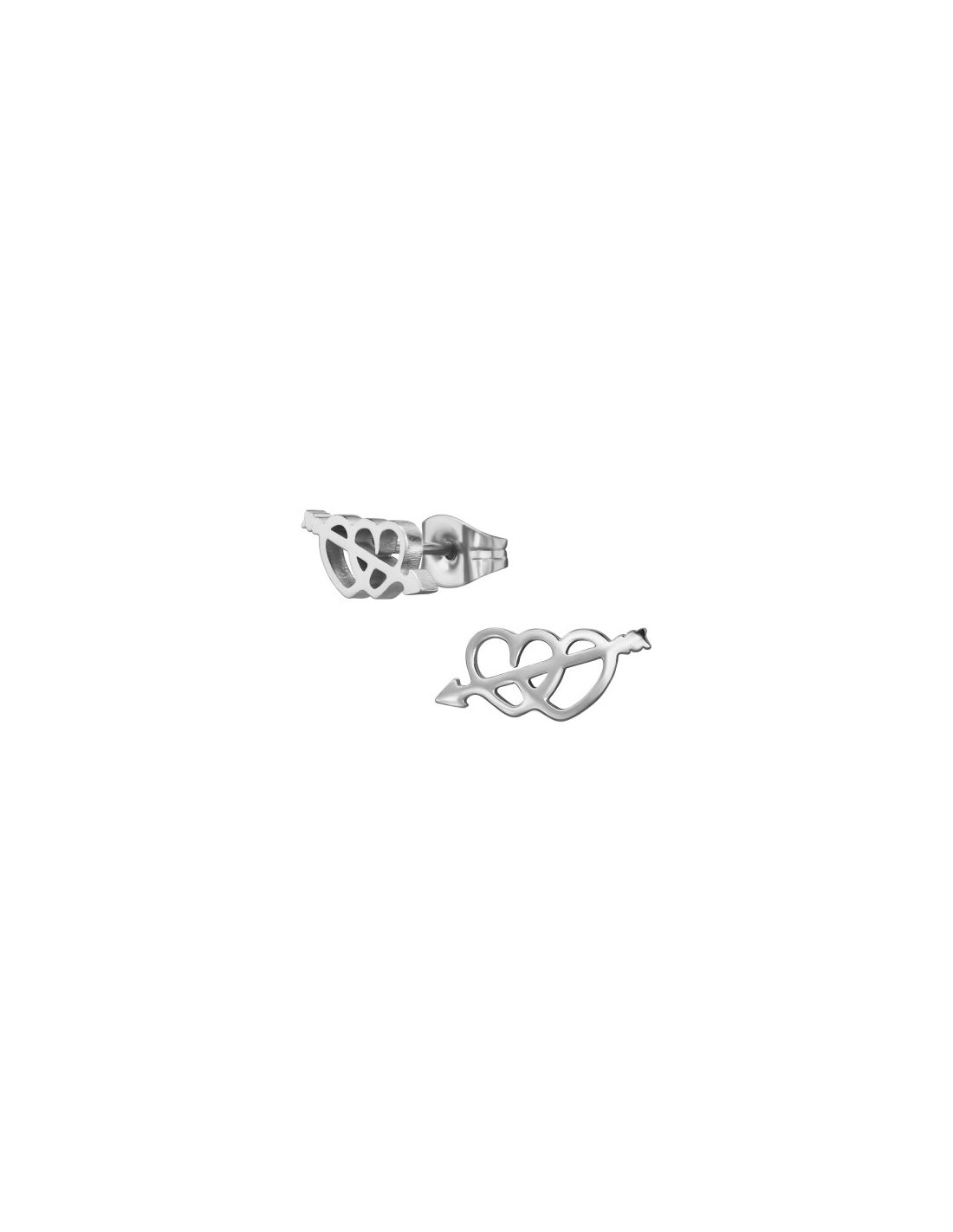 Aros de acero Heart And Arrow