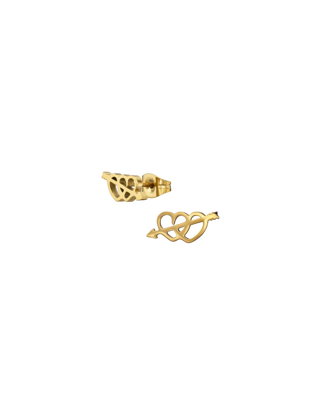 Aros de acero Heart And Arrow