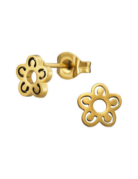 Aros de acero Flower