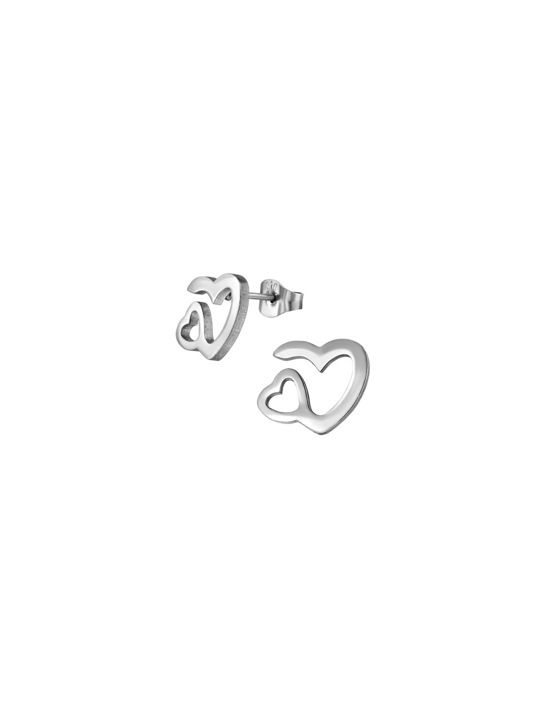 Aros de acero Double Heart