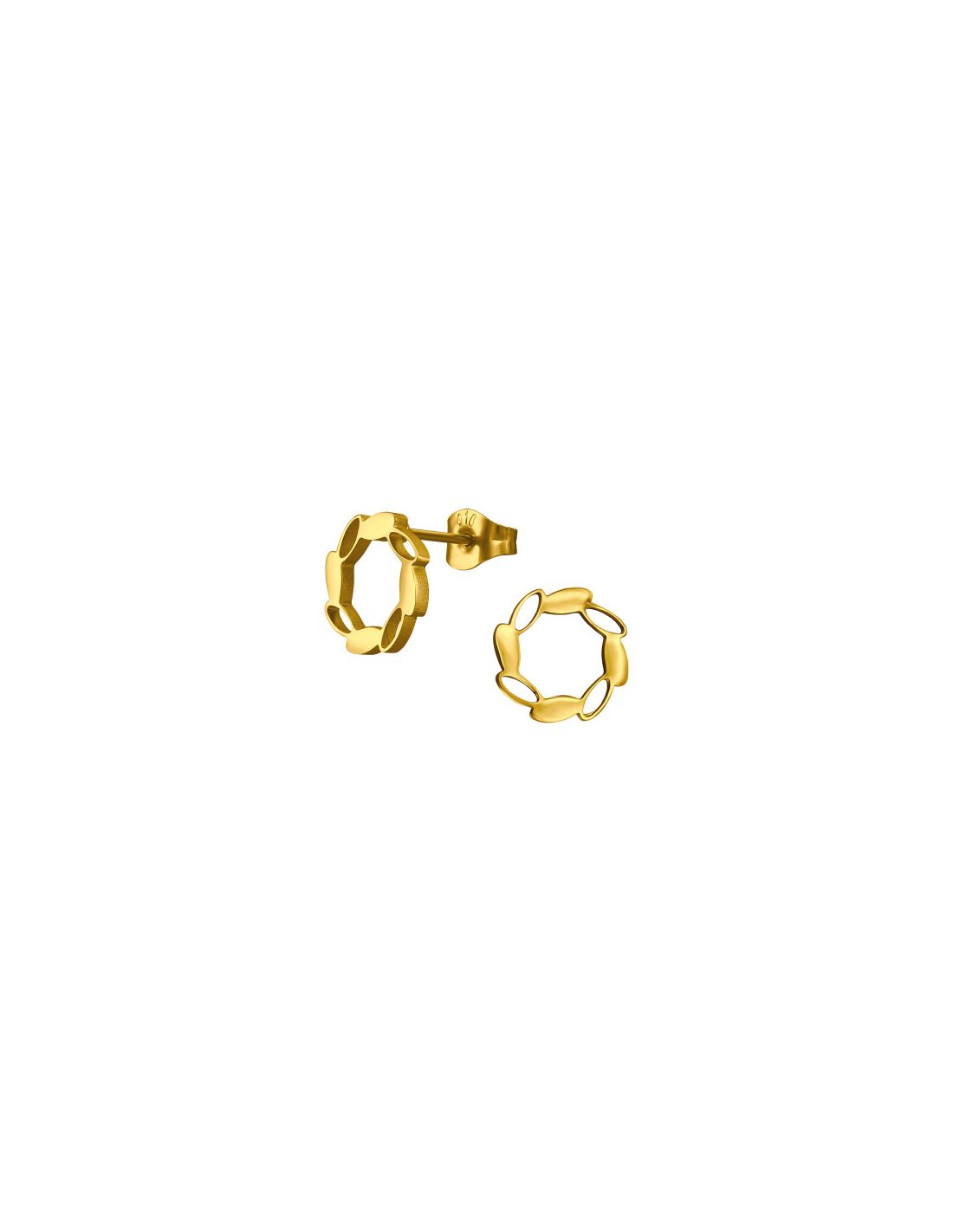 Aros de acero Marquise Wreath