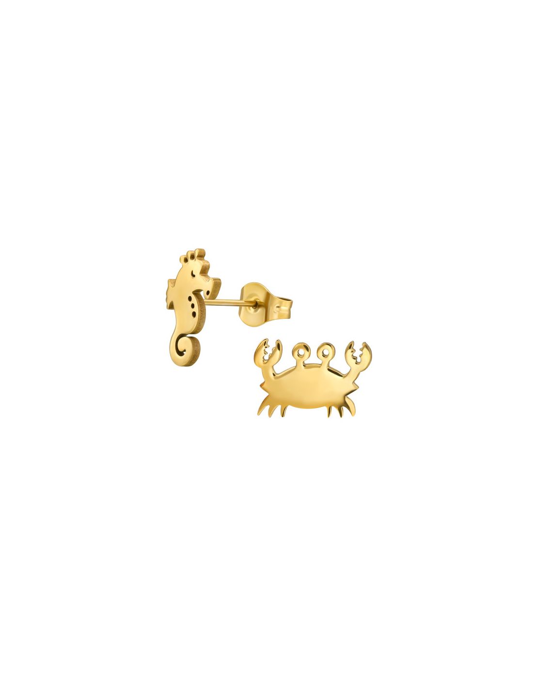 Aros de acero Crab & Seahorse