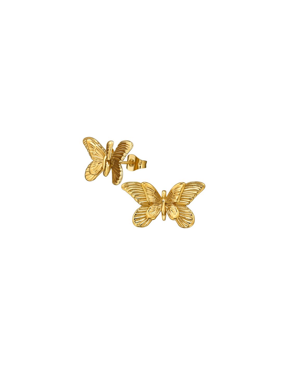 Aros de acero Double Winged Butterfly
