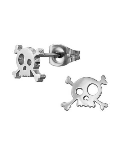 Aros de acero Pirate Skull