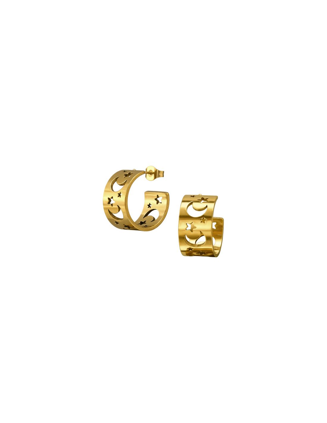 Aros de acero 16Mm Moon And Star