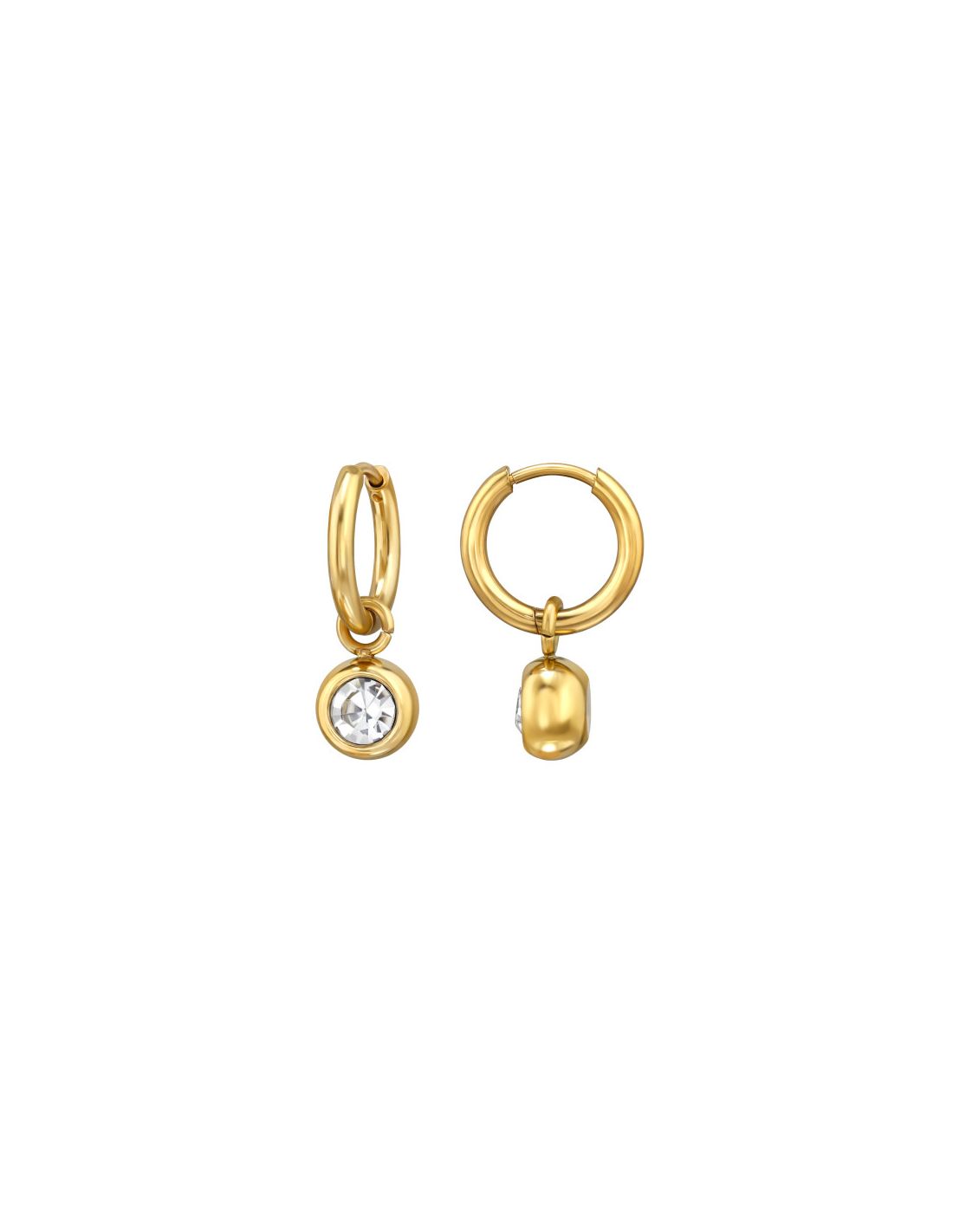 Aros de acero 10Mm Hoop With Dangling...