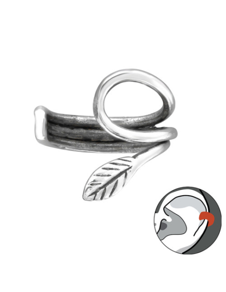 Aros de Plata Cuff  1un...