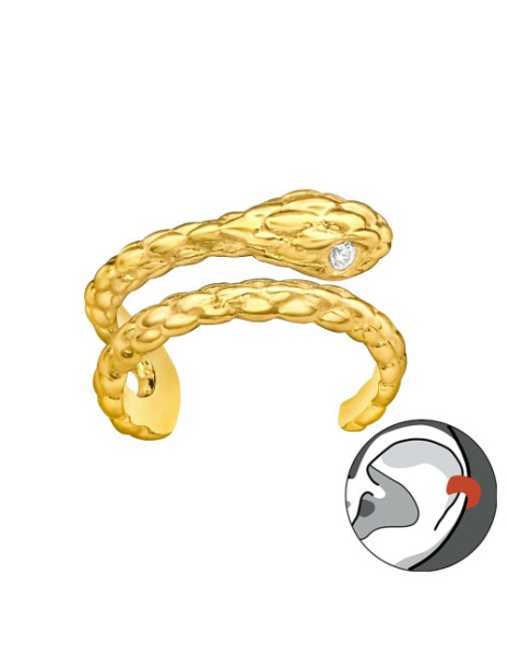 Aros de Plata Cuff  1un...