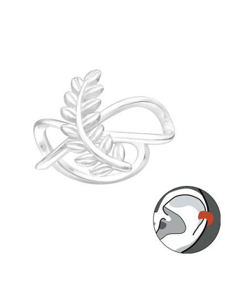 Aros de Plata Cuff  1un...