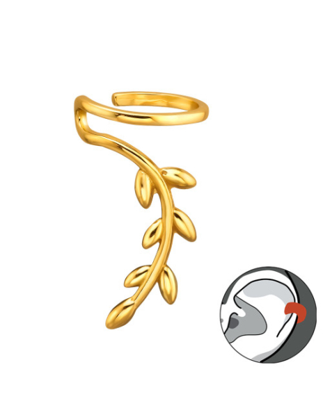 Aros de Plata Cuff  1un...