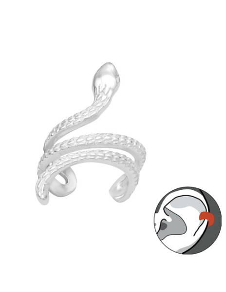 Aros de Plata Cuff  1un...