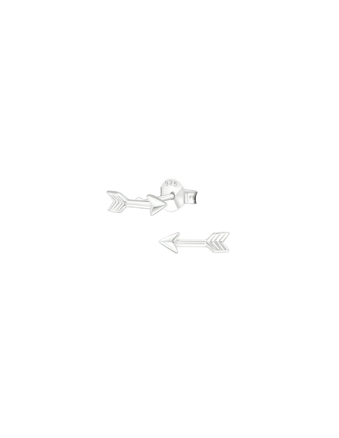 Aros de Plata Arrow -