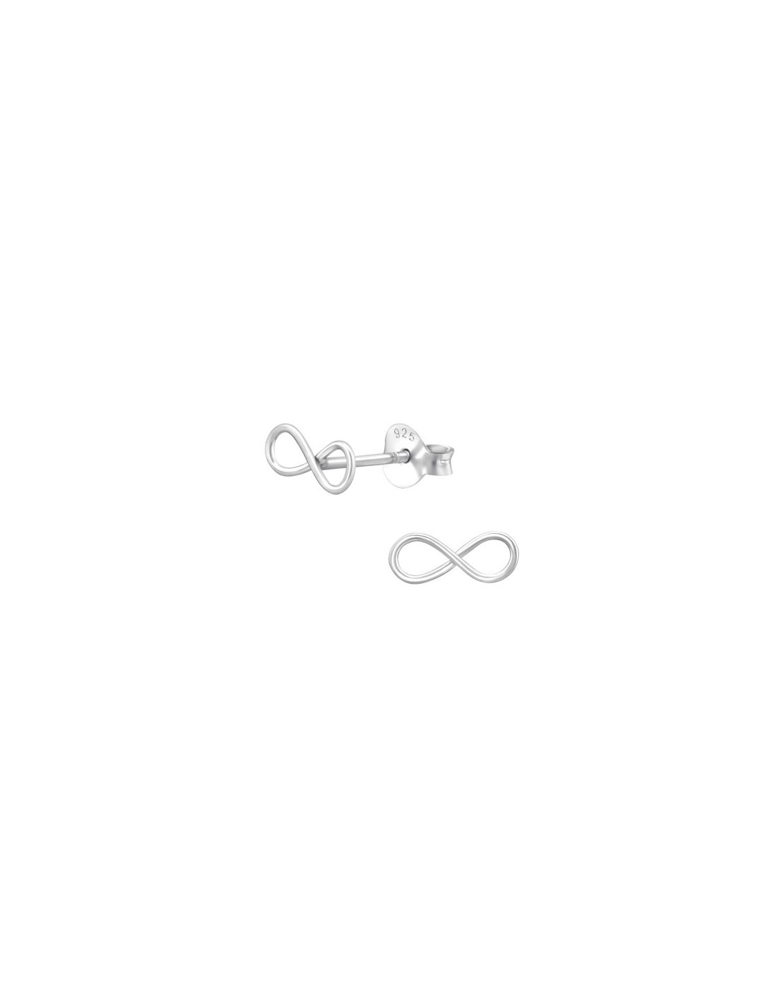 Aros de Plata Infinity -