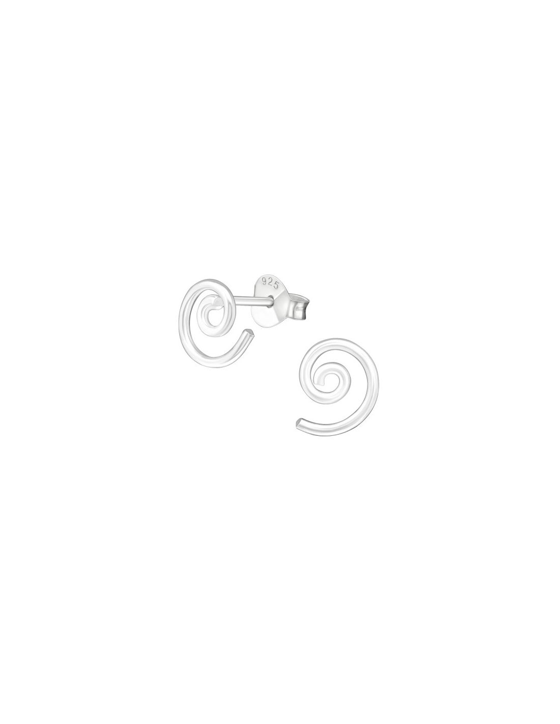 Aros de Plata Spiral -