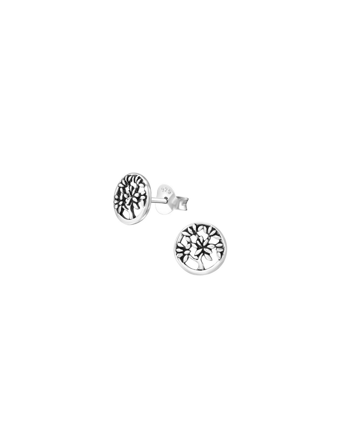 Aros de Plata Tree Of Life -