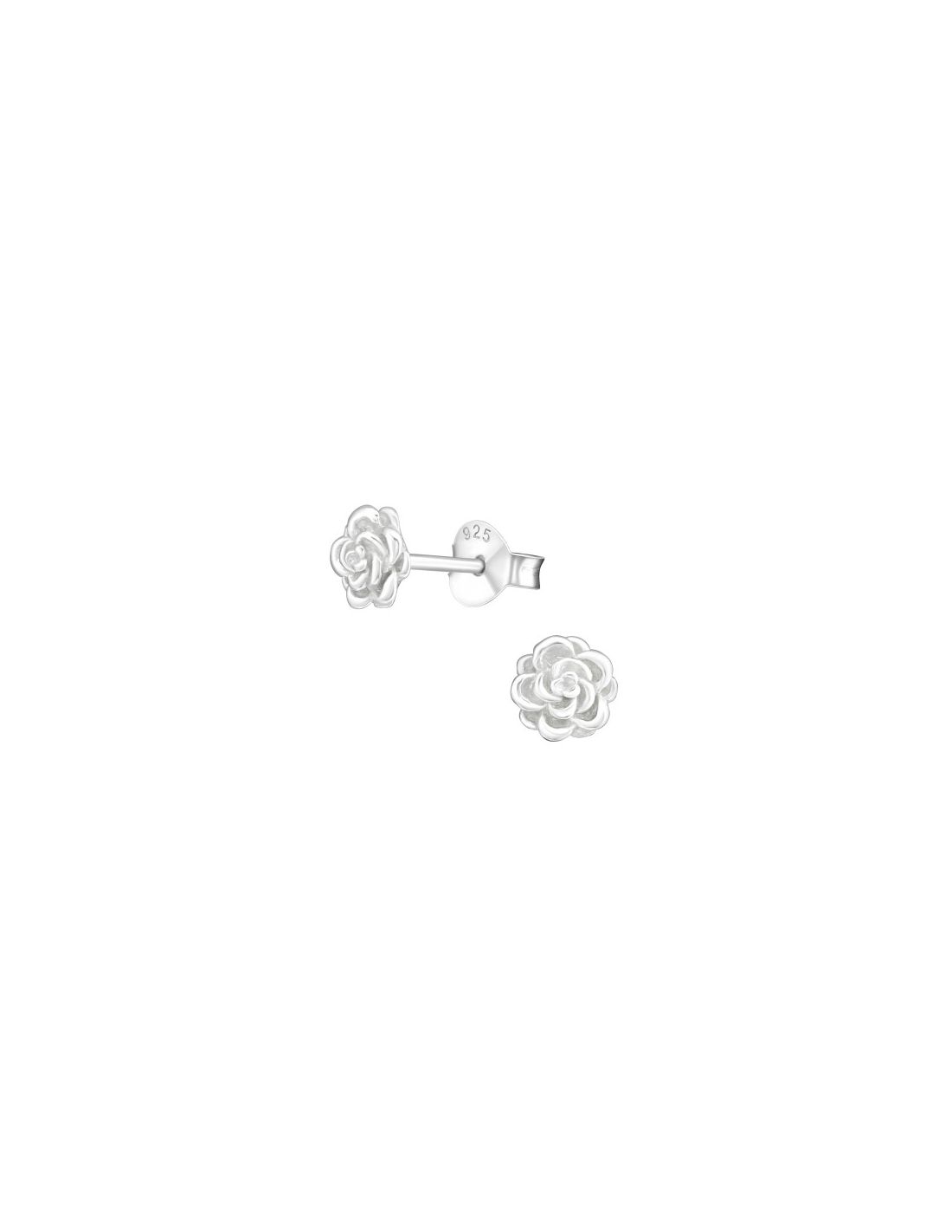 Aros de Plata Rose -