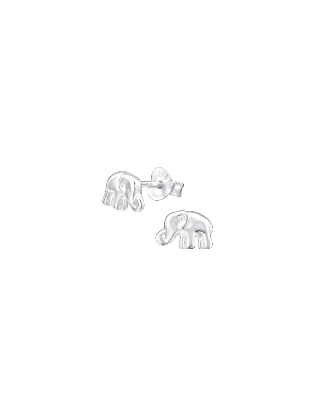 Aros de Plata Elephant -