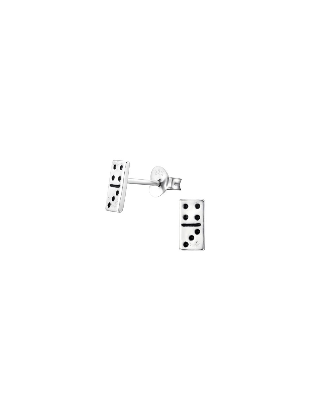 Aros de Plata Domino -