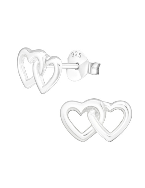 Aros de Plata Heart - 2