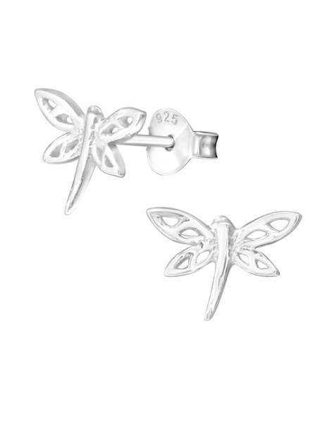 Aros de Plata Dragonfly - 2