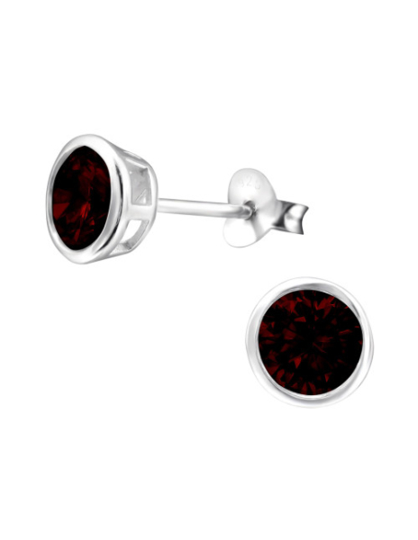 Aros de Plata Round 6Mm CZ... 2