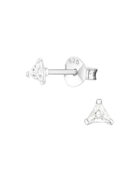 Aros de Plata Triangle 3Mm... 2