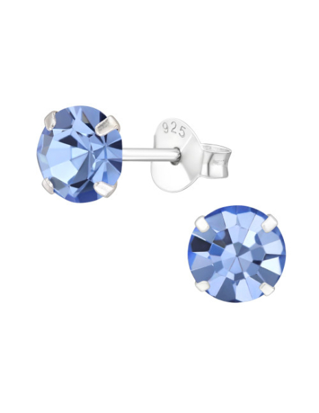 Aros de Plata Round 6Mm CZ... 2