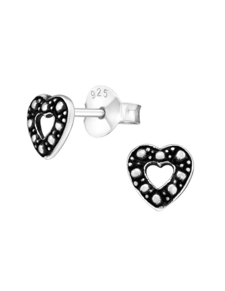 Aros de Plata Heart - 2