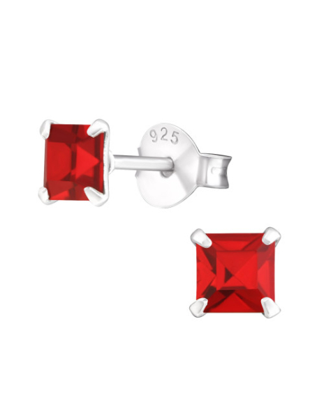 Aros de Plata Square 4Mm... 2