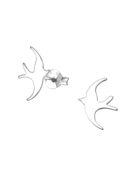 Aros de Plata Bird - 2