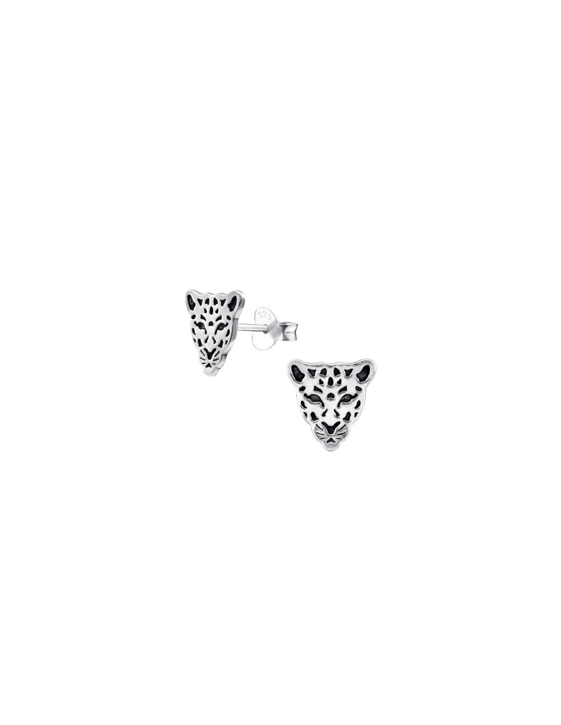 Aros de Plata Leopard -