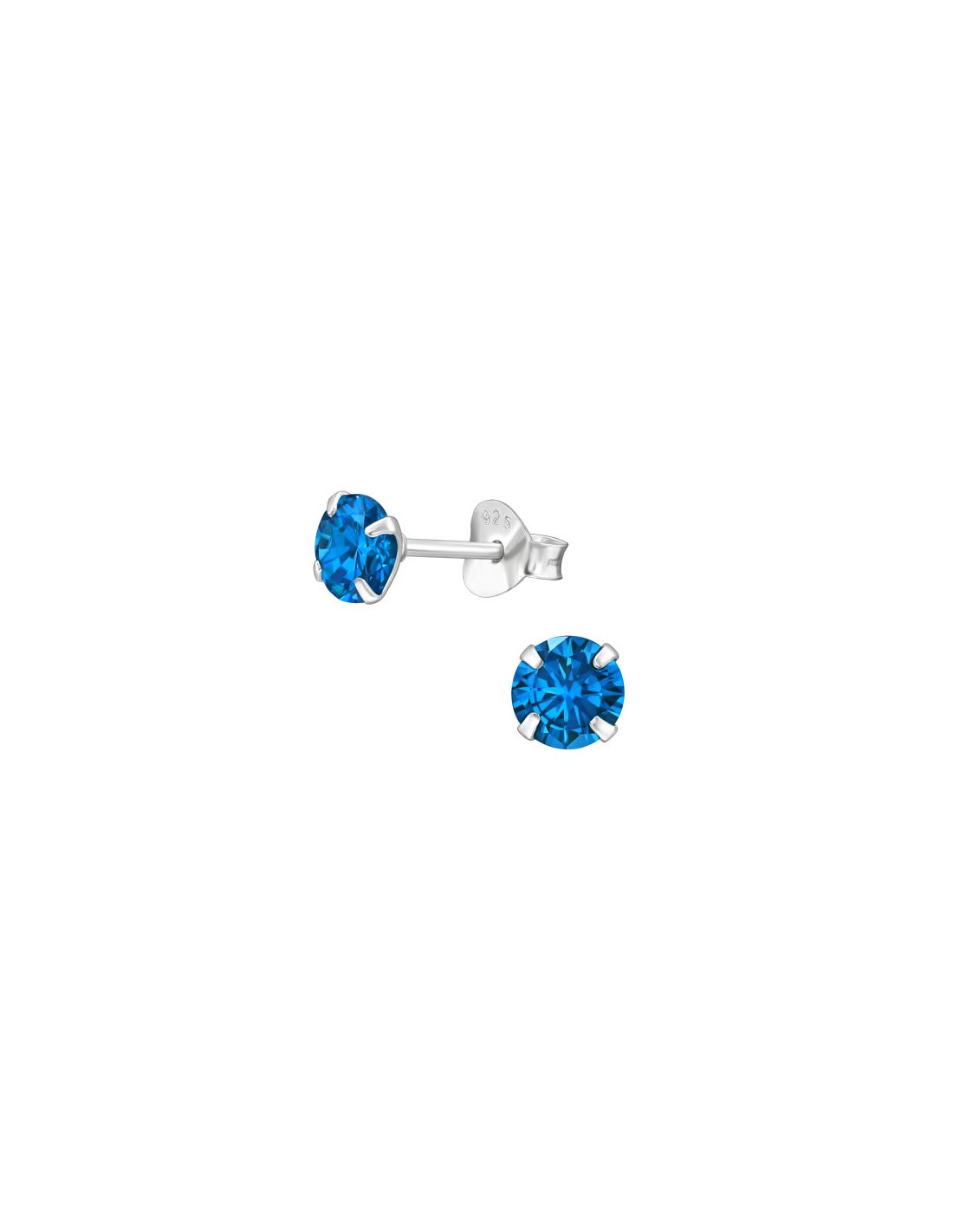 Aros de Plata Round 5Mm December - CZ...