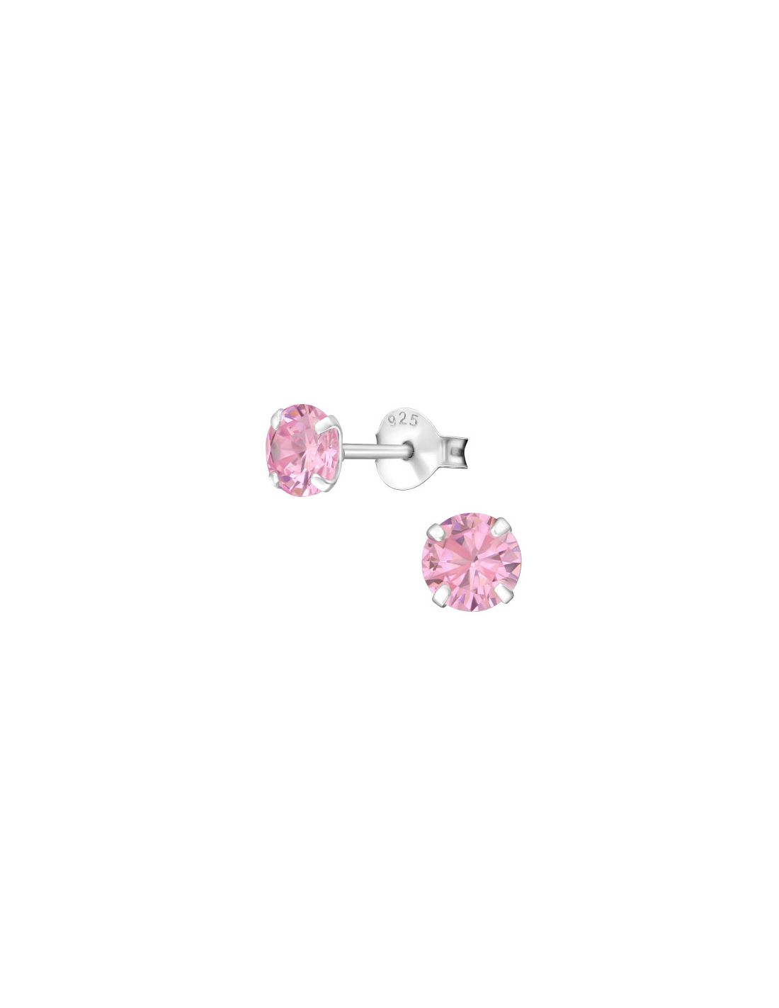 Aros de Plata Round 5Mm October - CZ...