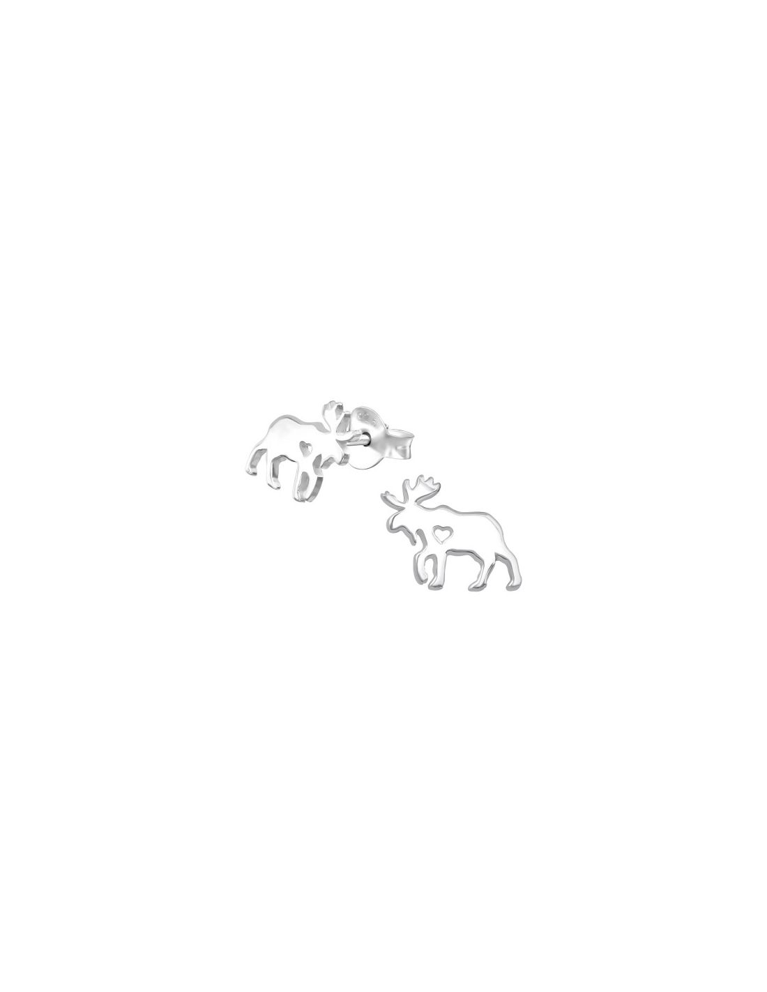 Aros de Plata Moose -