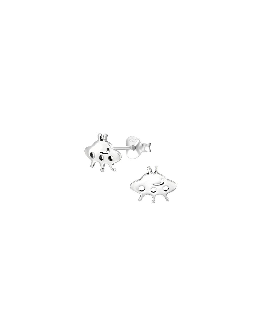 Aros de Plata Ufo -