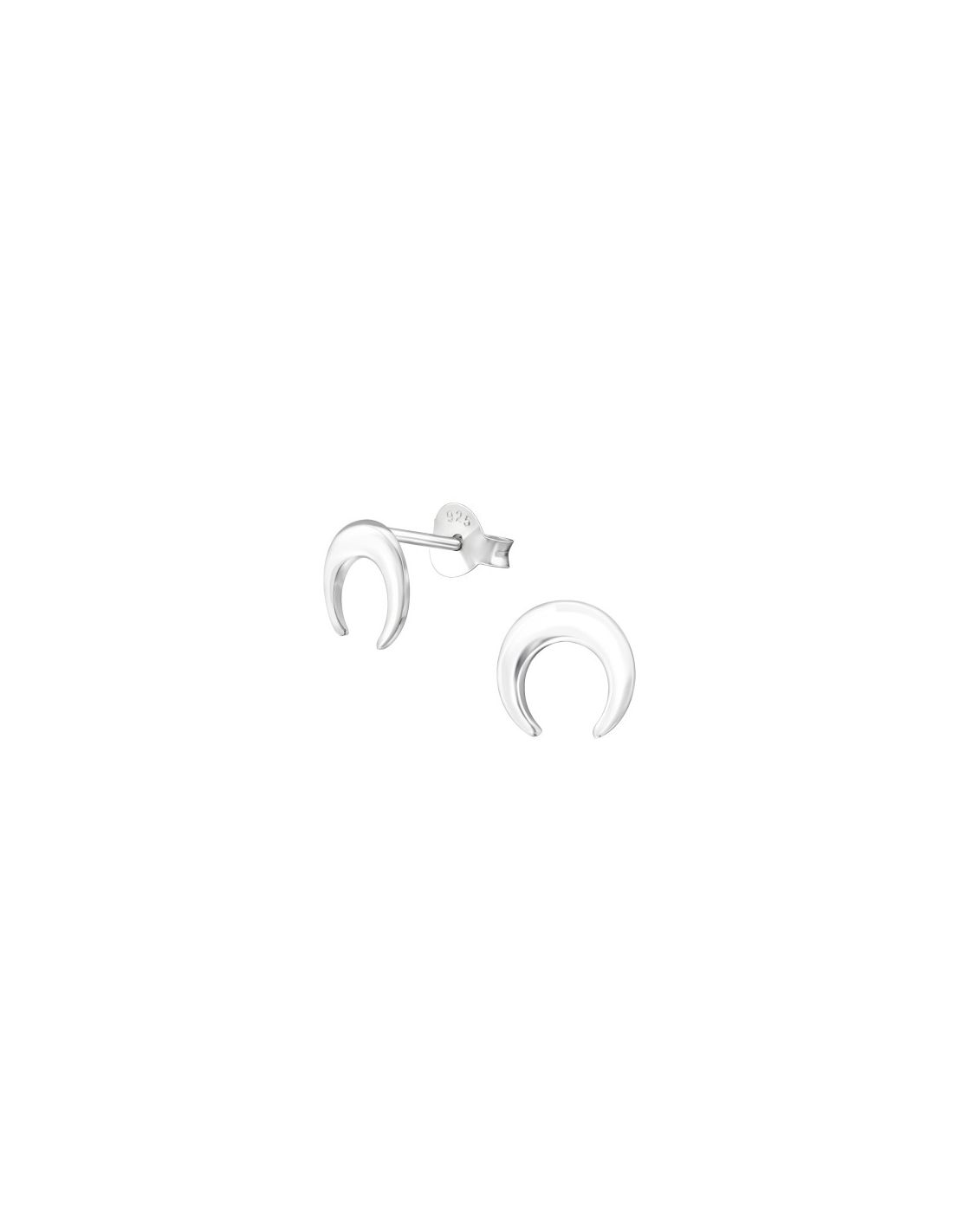 Aros de Plata Moon -