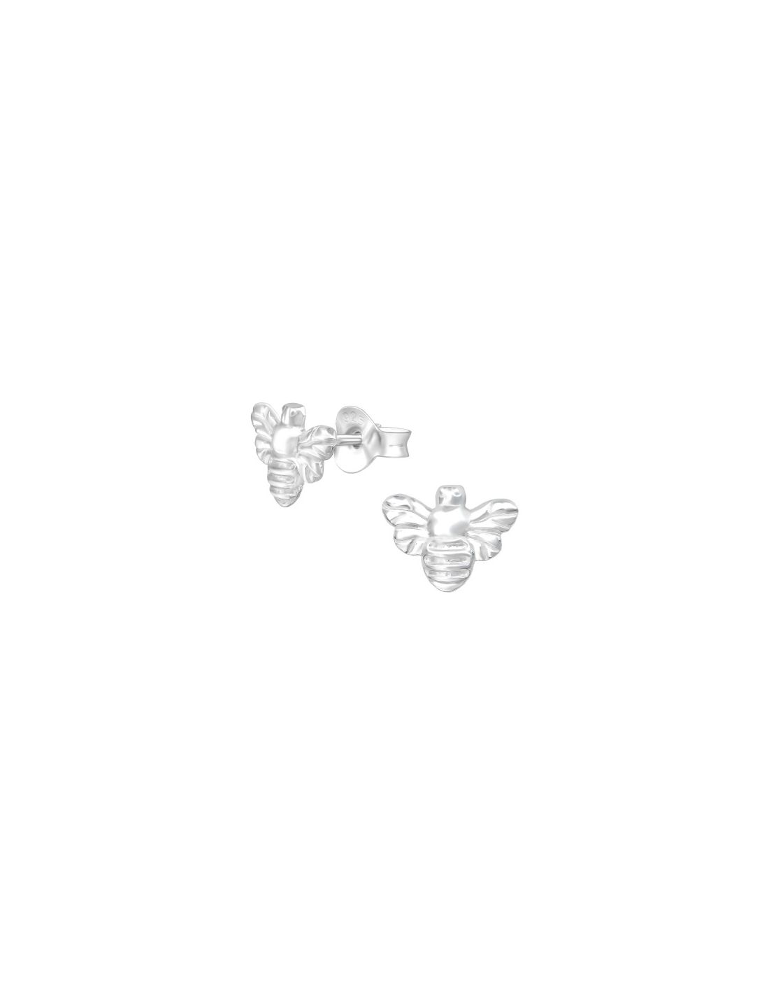 Aros de Plata Bee -