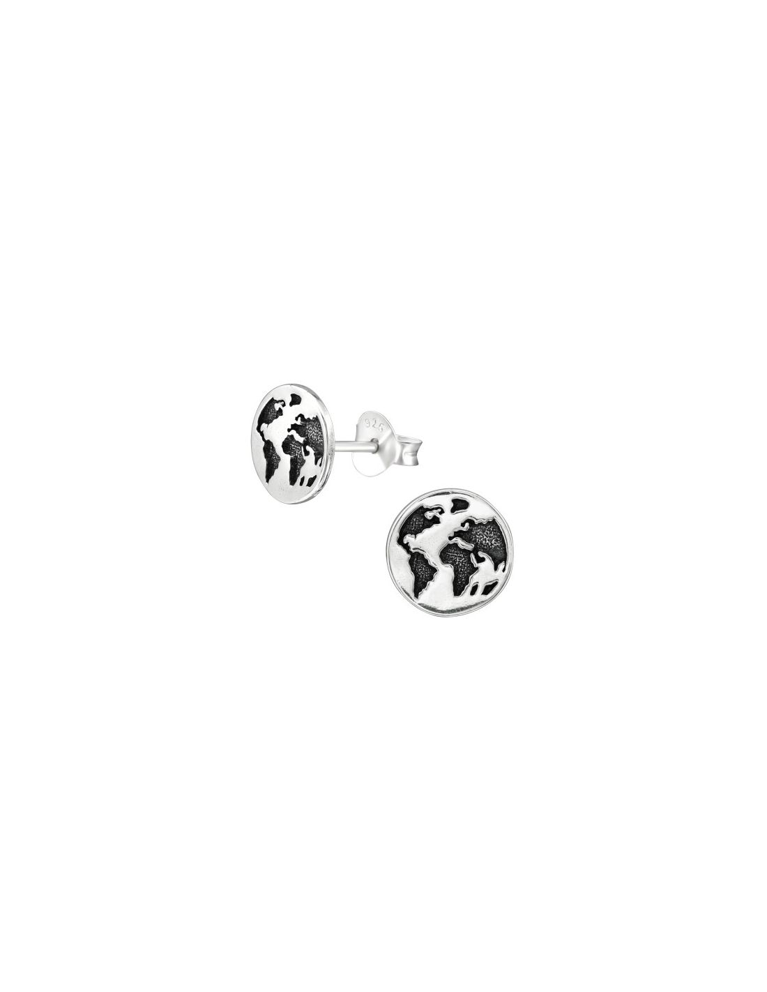 Aros de Plata Earth -