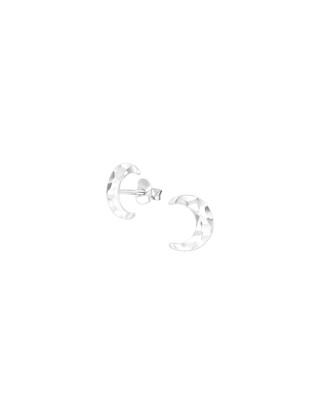 Aros de Plata Moon -