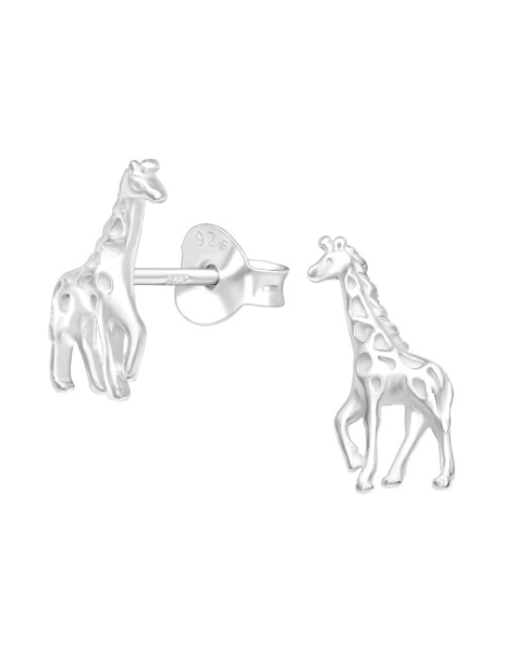 Aros de Plata Giraffe -