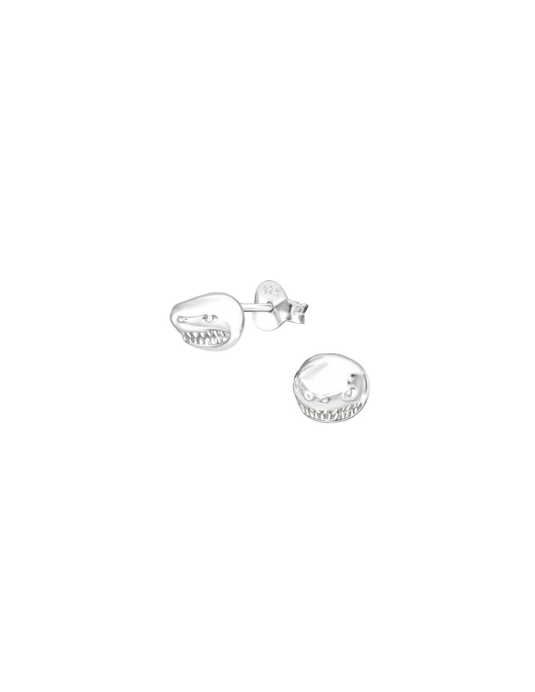 Aros de Plata Shark -