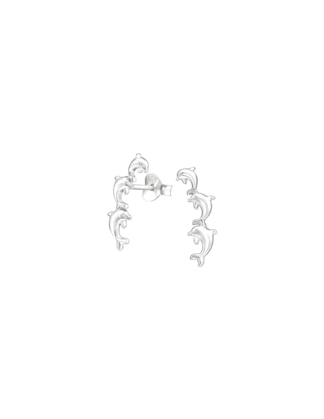 Aros de Plata Dolphins -