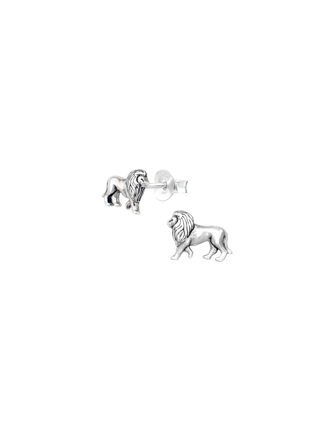 Aros de Plata Lion -