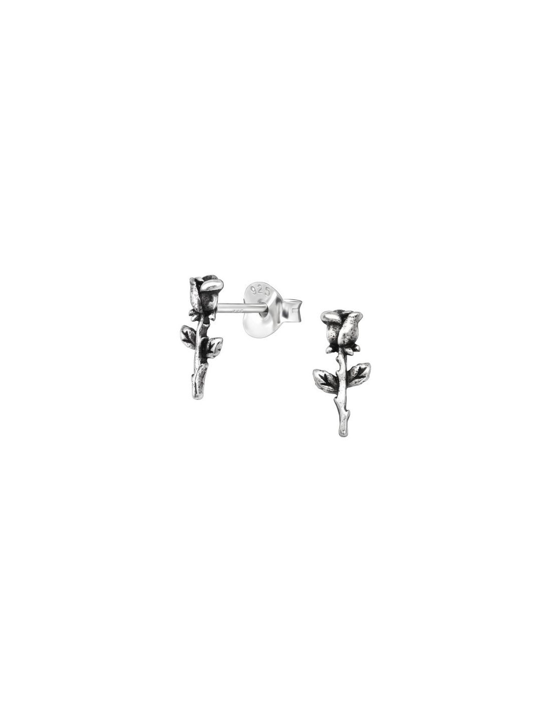 Aros de Plata Rose -