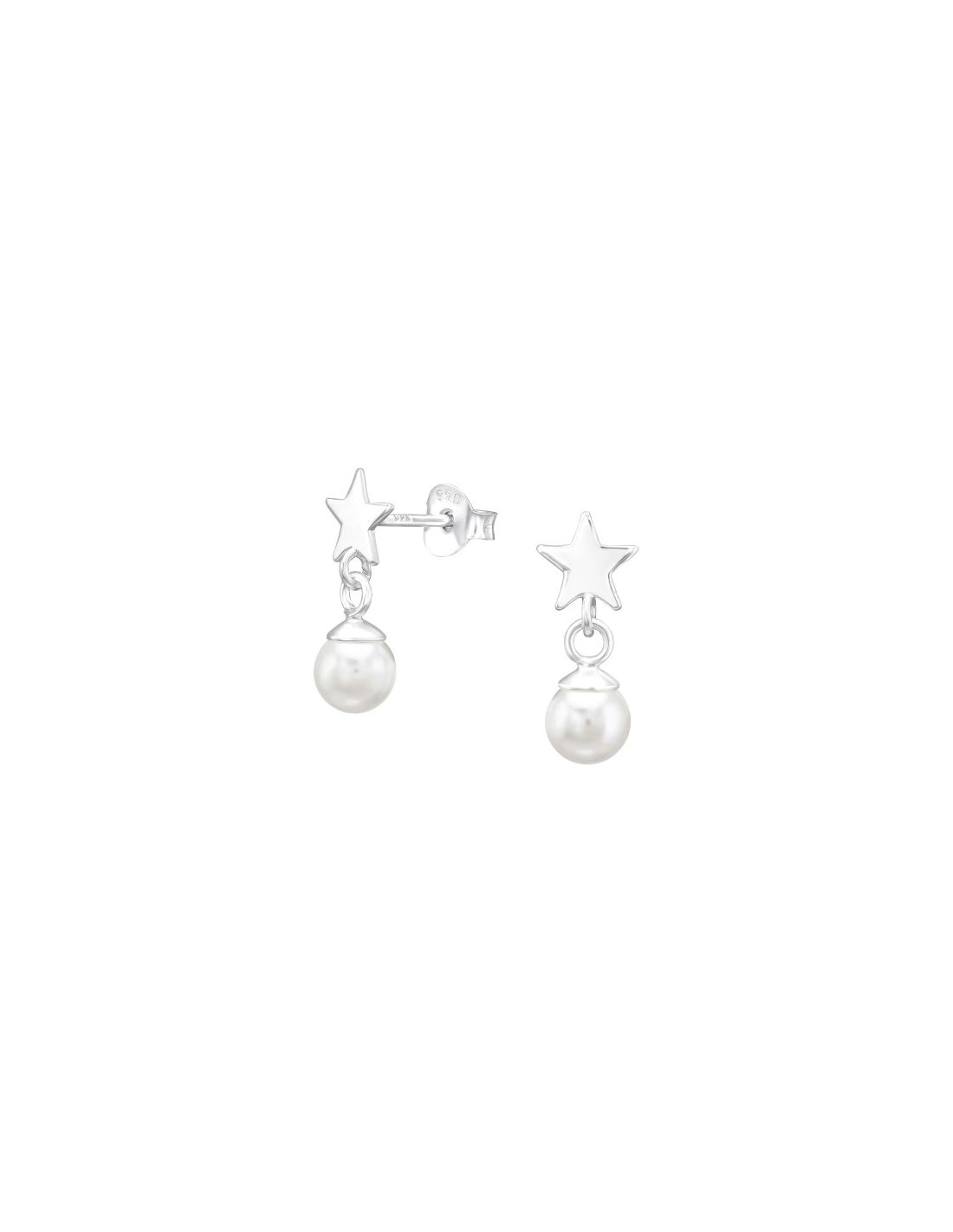 Aros de Plata Star White
