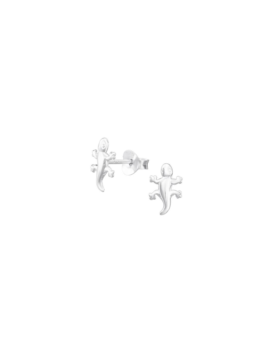 Aros de Plata Lizard -