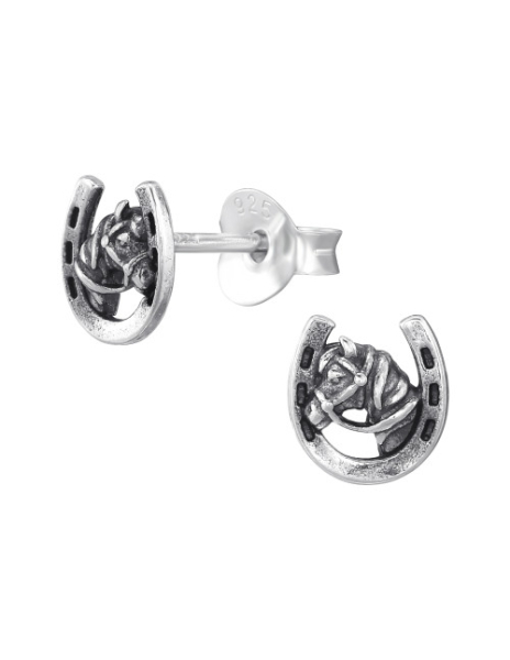 Aros de Plata Horseshoe -