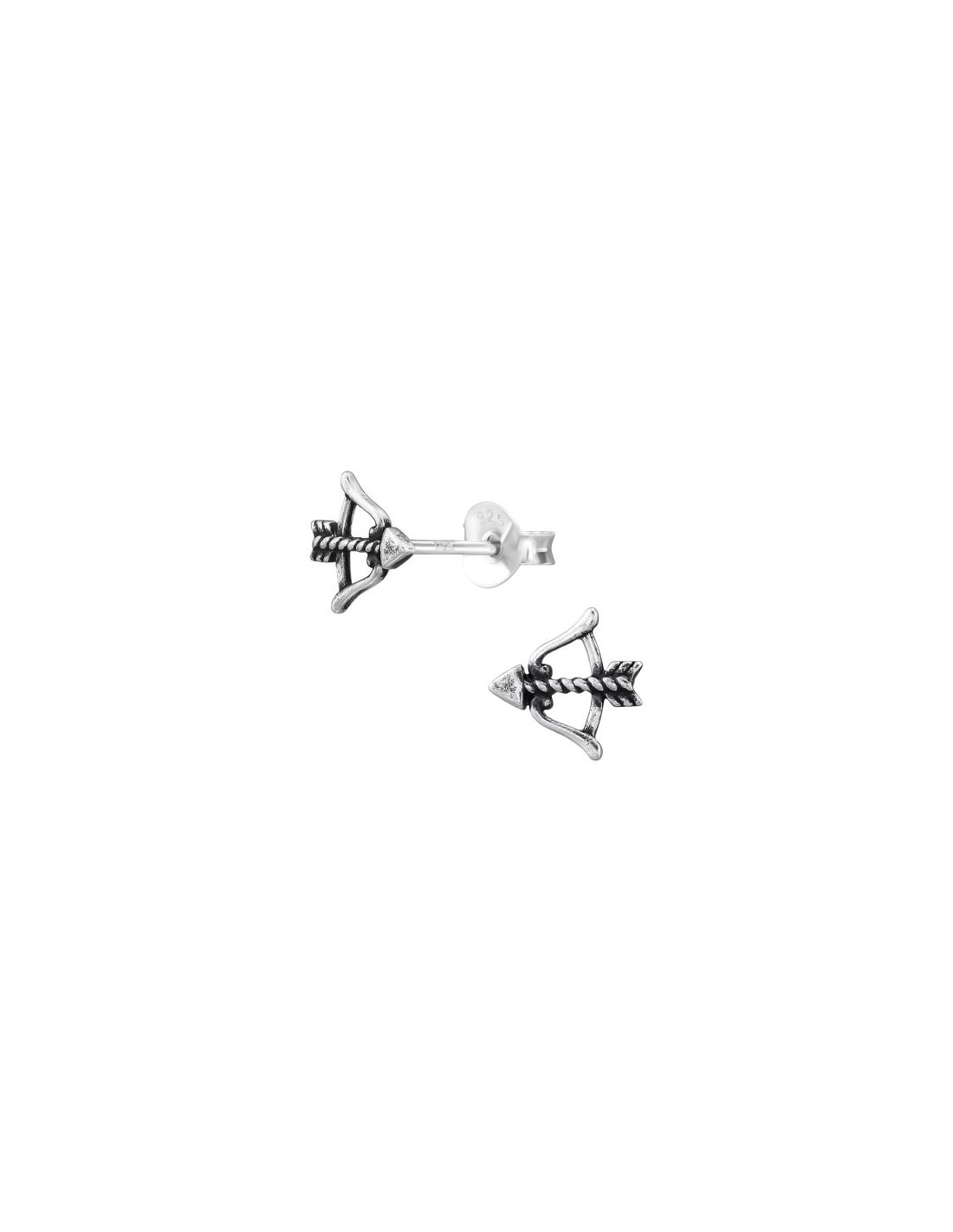 Aros de Plata Arrow -